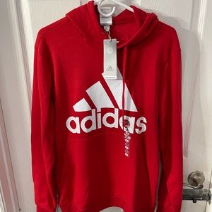 adidas Men's Essentials Fleece Big Logo Hoodie and matching Socks